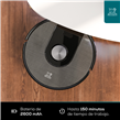 Aspiradora Robot Peugeot Niza Control De Voz 35w 450 ml Negra
