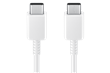 Cable Samsung Tipo C a Tipo C 1,8m 60W Blanco