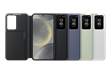 Funda tipo billetera Smart View Samsung Galaxy S24 Verde Claro
