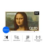  TV Samsung 55" The Frame EQ QLED 4K Marco Beige