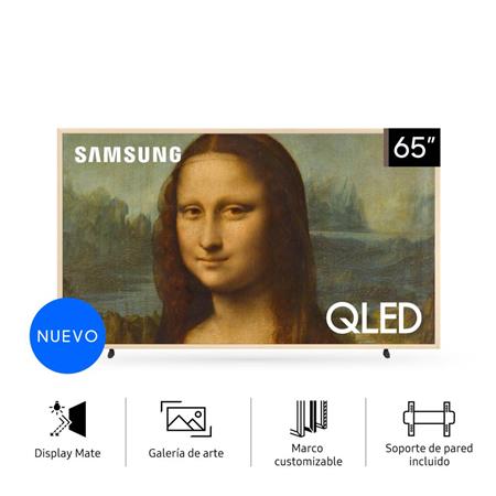 TV Samsung 65" EQ QLED 4K Marco Beige (Reembalado)