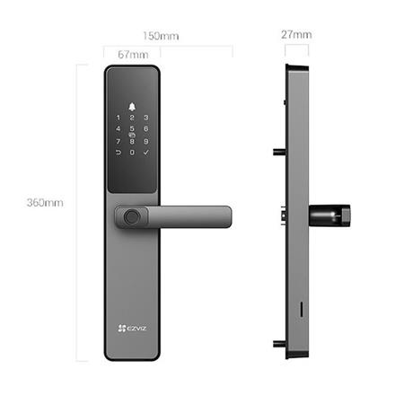 Cerradura Inteligente Ezviz con Huella Dactilar DL05