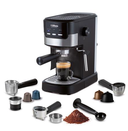 Cafetera Dual Coffeechoice Liliana AC980 Multicápsulas