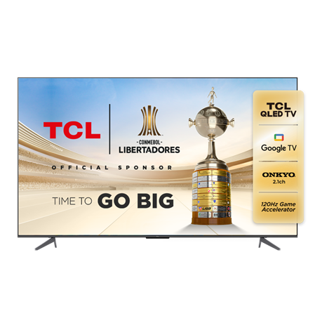 Televisor TCL 55" C655 Classic 4K Qled pro Google Tv