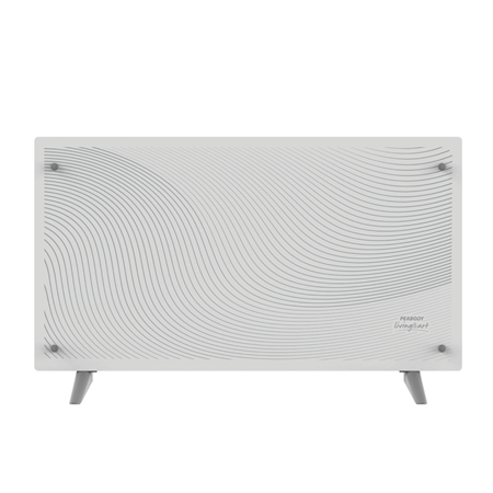 Calefactor Eléctrico Vitroconvector Plano Peabody Pe-vc20nb Blanco