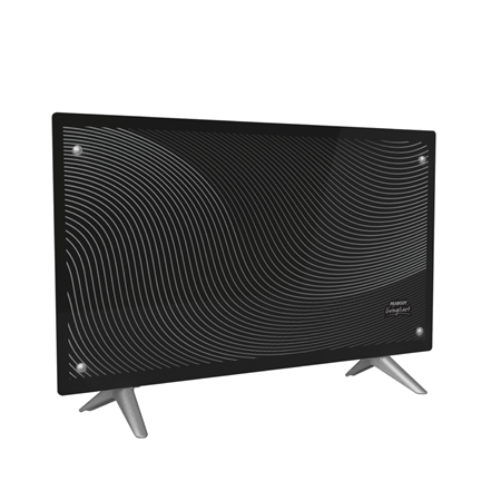 Calefactor Eléctrico Vitroconvector Plano Peabody Pe-vc20nn Negro