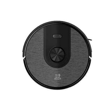 Aspiradora Robot Peugeot Niza Control De Voz 35w 450 ml Negra