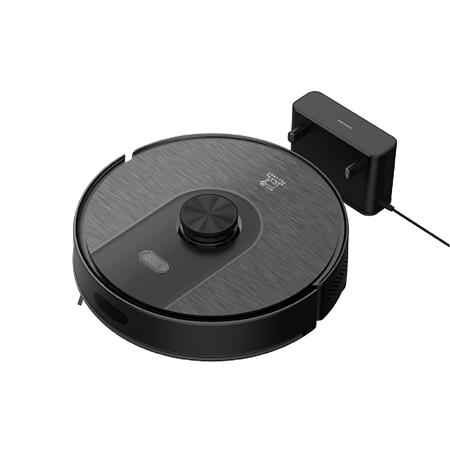 Aspiradora Robot Peugeot Niza Control De Voz 35w 450 ml Negra