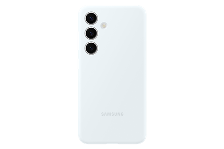 Funda de silicona Samsung Galaxy S24 Blanco