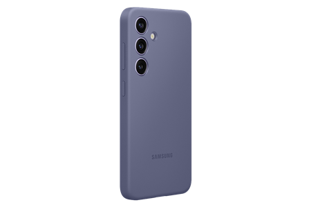 Funda de silicona Samsung Galaxy S24 Violeta