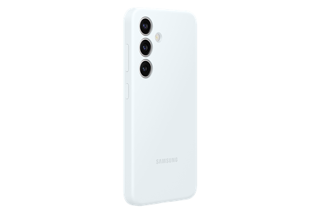 Funda de silicona Samsung Galaxy S24 Blanco