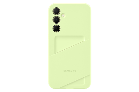 Funda con tarjetero para Samsung Galaxy A35 5G Verde Lima