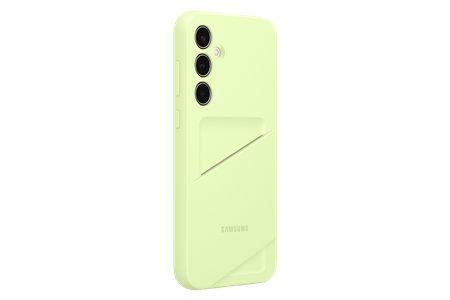 Funda con tarjetero para Samsung Galaxy A35 5G Verde Lima