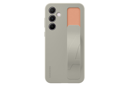 Funda con agarre para Samsung Galaxy A55 5G Gris