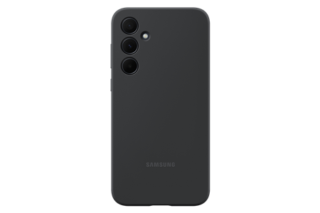 Funda de silicona para Samsung Galaxy A35 5G Negro