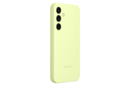 Funda de silicona para Samsung Galaxy A55 Verde Lima