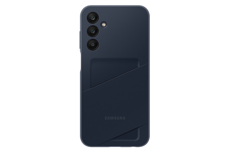 Funda con tarjetero para Samsung Galaxy A25 5G Negro Azulado