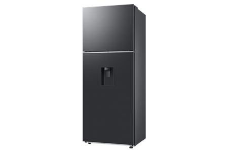 Heladera Samsung 407L Freezer Superior No Frost con AI Energy Mode Black