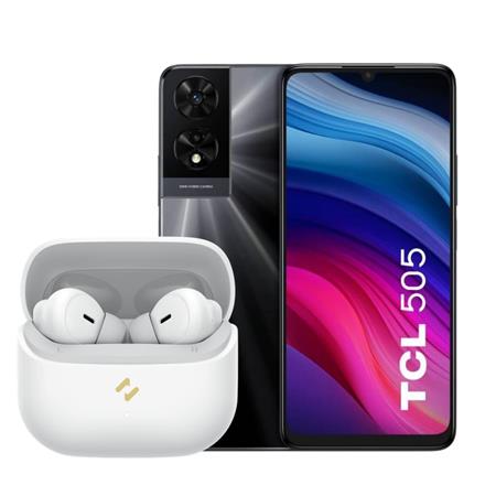 Celular TCL 505 128/4 GB + Havit TWS White de Regalo