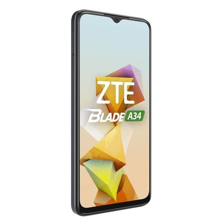 Celular ZTE A34 Gray 64GB + Havit TWS Black de Regalo