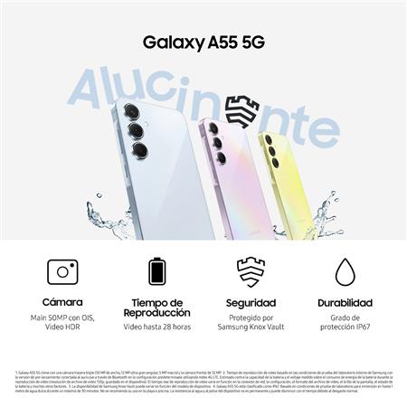 Celular Samsung Galaxy A55 5G 128/8GB Awesome Lemon