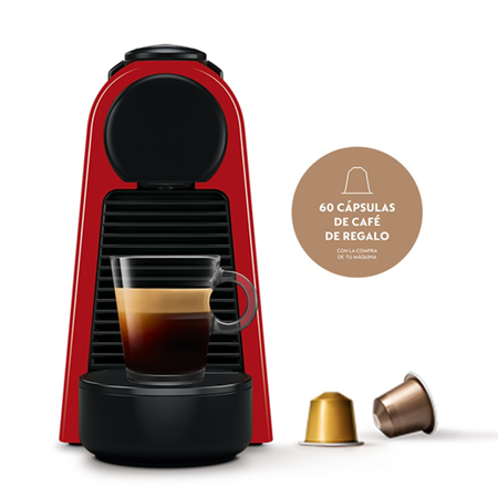 Cafetera Nespresso Essenza mini D30 Roja