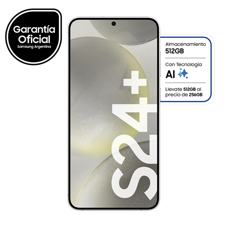 Celular Samsung Galaxy S24+ 512/12GB Marble Gray