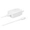 Cargador Adaptador Viaje Samsung Blanco 25w con cable 