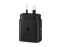 Adaptador Samsung 25W USB tipo C Negro con cable