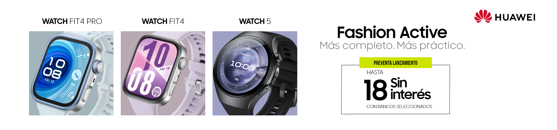 Preventa Huawei Watch 4
