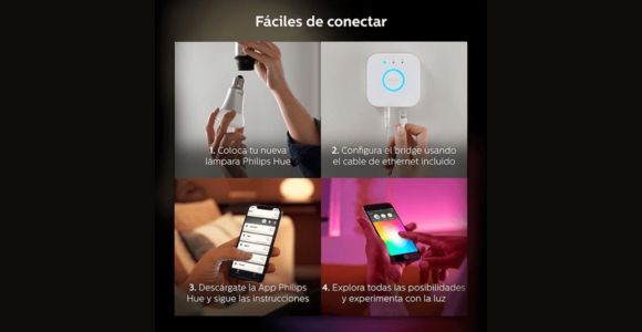 ¿Cómo funciona Philips Hue?