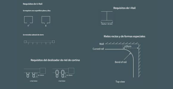 Requisitos de instalación (versión Track)