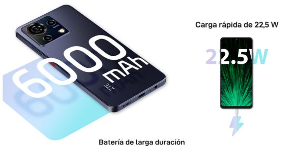 Batería de 6000 mAh